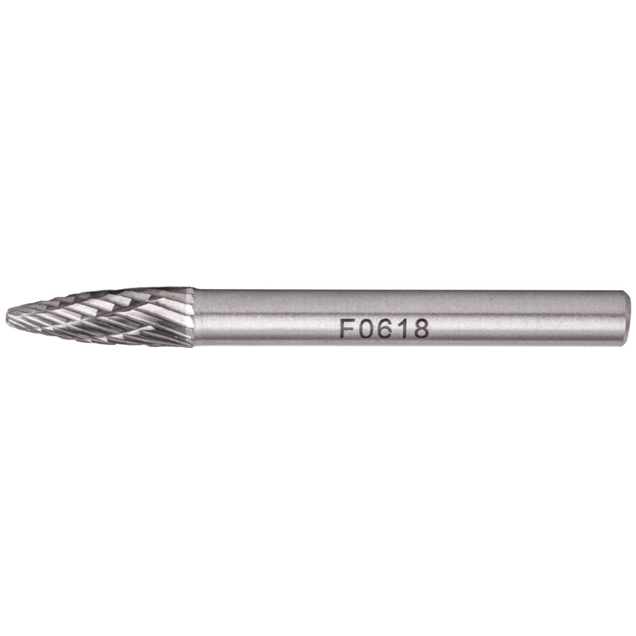 (image for) Rotary Burr Tungsten 6x18x6mm Round Point