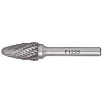 (image for) Rotary Burr Tungsten 12x25x6mm Conical Round Point