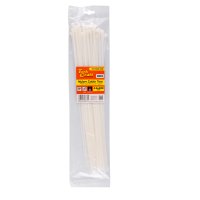 (image for) Nylon Cable Ties 4.8mm X 400mm White 50pc