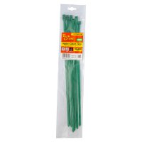 (image for) Nylon Cable Ties 7.6mm X 400mm Green 10pc