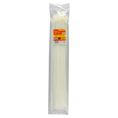 (image for) Nylon Cable Ties 8.8mm X 610mm White 50pc