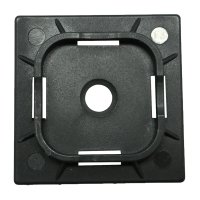 (image for) Cable Tie Mount Pad 40mm X 40mm For 9mm Tie Black 100pc Nylon