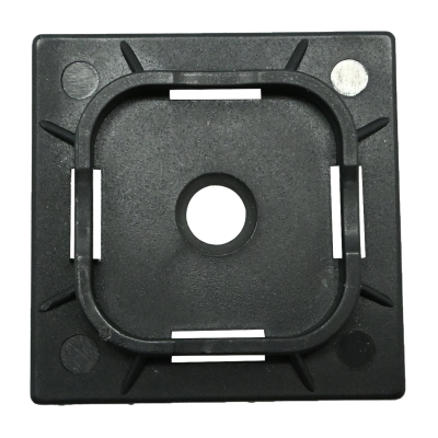 (image for) Cable Tie Mount Pad 40mm X 40mm For 9mm Tie Black 25pc Nylon