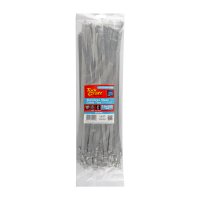 (image for) S/steel Cable Ties Ss304 7.9mm X 350mm Natural 100pc
