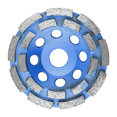 (image for) Dia. Cup Wheel 115mm X 22.23mm Dbl Row Laser Welded Industrial