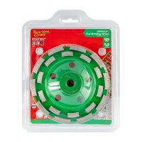 Diamond Grinding Cup Wheel 125mm X M14 Dbl Row Closed Pressed Contract (image for) Diamond Grinding Cup Wheel 125mm X M14 Dbl Row Closed Pressed Contract