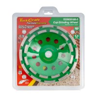 Dia. Cup Wheel 180mm X 22.23mm Dbl Row Cold Pressed Contractor (image for) Dia. Cup Wheel 180mm X 22.23mm Dbl Row Cold Pressed Contractor