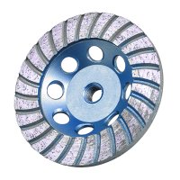 Dia. Cup Wheel 115mm X M14 Turbo Laser Welded Industrial (image for) Dia. Cup Wheel 115mm X M14 Turbo Laser Welded Industrial