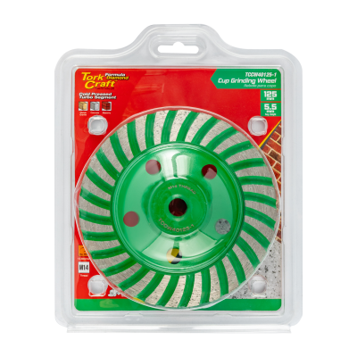(image for) Diamond Grinding Cup Wheel 125mm X M14 Turbo Cold Pressed Contractor