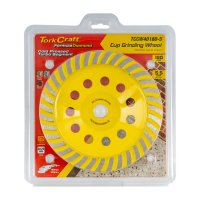 Dia. Cup Wheel 180mm X 22.23mm Turbo Cold Pressed Economy (image for) Dia. Cup Wheel 180mm X 22.23mm Turbo Cold Pressed Economy