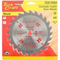 (image for) Blade Tct 170 X 24t 20/16 General Purpose Rip