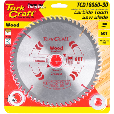 (image for) Blade Tct 180 X 60t 30/20/16 General Purpose Combination