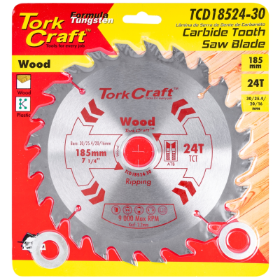 (image for) Blade Tct 185 X 24t 30/20/16/1 General Purpose Combination