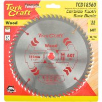 (image for) Blade Tct 185 X 60t 20/16 General Purpose Cross Cut
