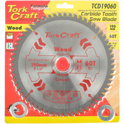 (image for) Blade Tct 190 X 60t 30/20 General Purpose Cross Cut