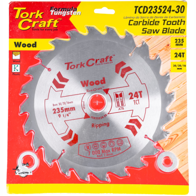 (image for) Blade Tct 235 X 24t 30/20/16 General Purpose Rip