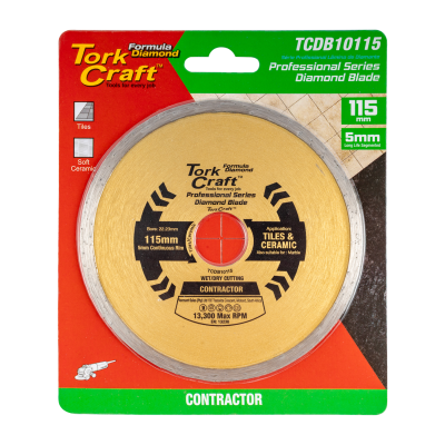 (image for) Diamond Blade 115mm Cont.rim Profesional
