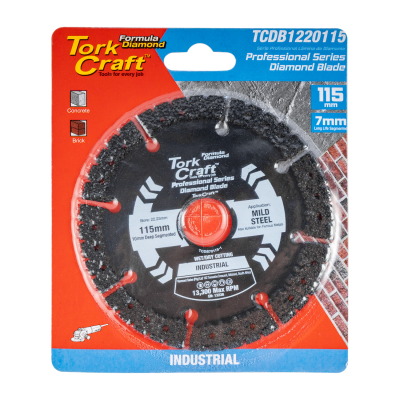 (image for) Diamond Blade 115mm Segmented Hot Pressed Contractor