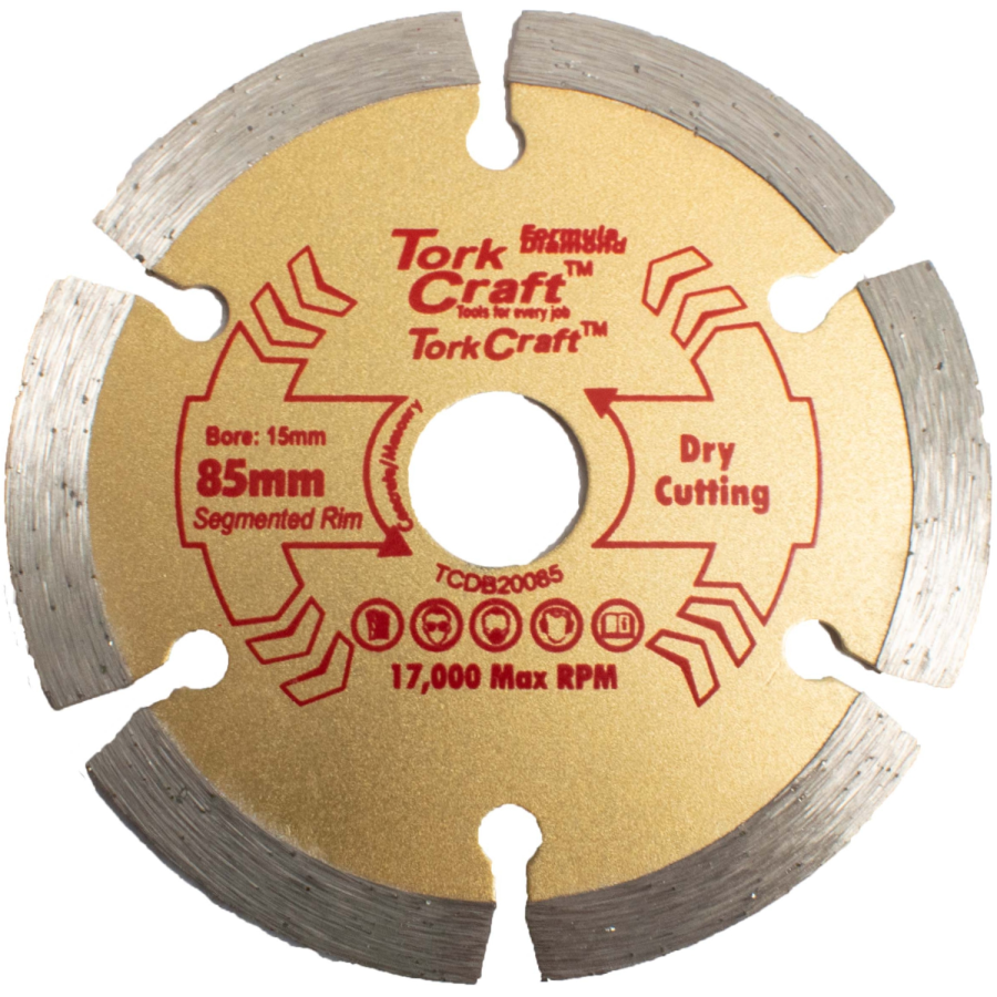 (image for) Diamond Blade 85mm X 15mm Segmented Profesional