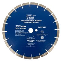 (image for) Diamond Blade 300 X 25.4mm Green / New Concrete Laser Welded Segmented