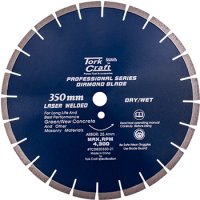 Diamond Blade 350x25.4mm Green / New Concrete Laser Welded Segmented (image for) Diamond Blade 350x25.4mm Green / New Concrete Laser Welded Segmented