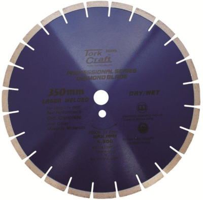 (image for) Diamond Blade 350x25.4mm Concrete Laser Welded Segmented