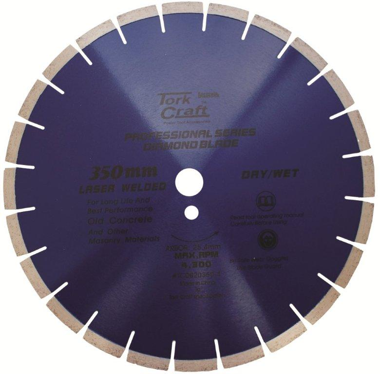 (image for) Diamond Blade 350x25.4mm Concrete Laser Welded Segmented