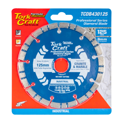 (image for) Diamond Blade 125 X 22.22mm Turbo/segm.laser