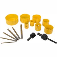 (image for) Downlighter Installers Kit W/drill Saws 17pce