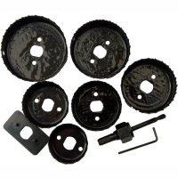 (image for) Downlighter Holesaw Set 6pce 51 60 64 72 75 86