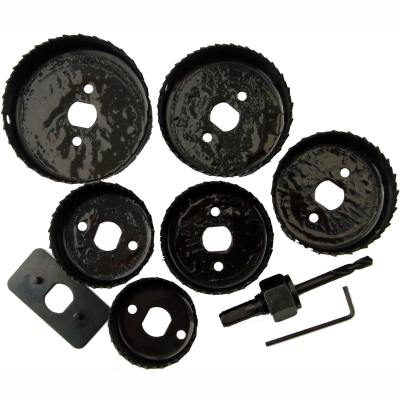 (image for) Downlighter Holesaw Set 6pce 51 60 64 72 75 86