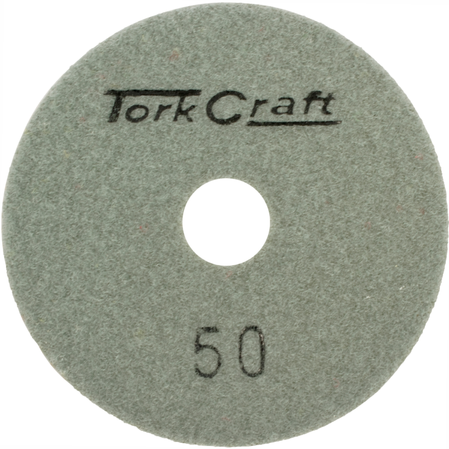 (image for) 100mm Diamond Polishing Pad 50 Grit Dry Use