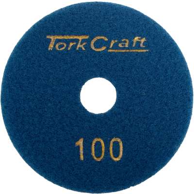 (image for) 100mm Diamond Polishing Pad 100 Grit Dry Use
