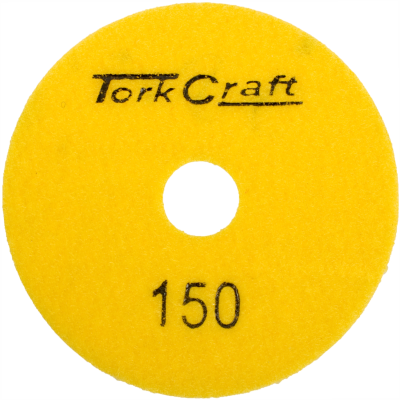(image for) 100mm Diamond Polishing Pad 150 Grit Dry Use