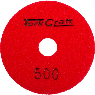 (image for) 100mm Diamond Polishing Pad 500 Grit Dry Use