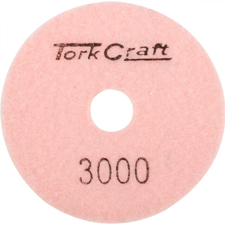 (image for) 100mm Diamond Polishing Pad 3000 Grit Dry Use
