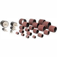Drum Sander Kit 25pc 15-50mm In Blister (image for) Drum Sander Kit 25pc 15-50mm In Blister