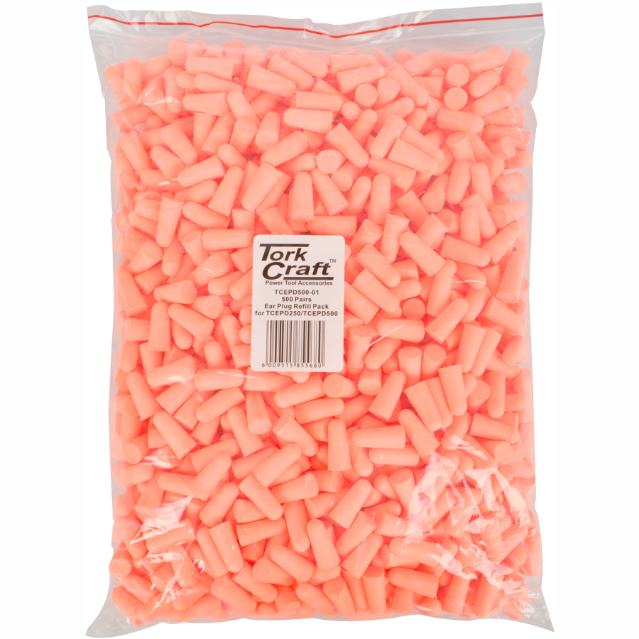 (image for) Ear Plug Refill Pack 500 Pairs For Tcepd250 And Tcepd500