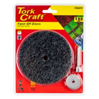 (image for) Face Off Disc And Arbor 125mm Carded For Drill
