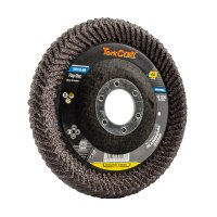 Flap Disc Round Edge A/o 115mm 40 Grit Flat (image for) Flap Disc Round Edge A/o 115mm 40 Grit Flat