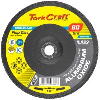 (image for) Flap Disc 180mm 15 Deg.angle 80grit A/o