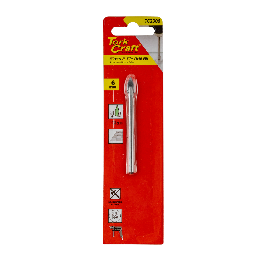 (image for) Glass & Tile Drill 6mm