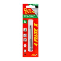 Glass & Tile Drill 6mm 4 Flute With Hex Shank (image for) Glass & Tile Drill 6mm 4 Flute With Hex Shank