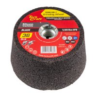 Grinding Wheel 100x50mm M14 Bore - #36 Bowl - Angle Grinder (image for) Grinding Wheel 100x50mm M14 Bore - #36 Bowl - Angle Grinder