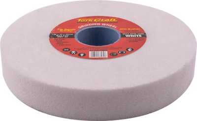 (image for) Grinding Wheel 150x25x32mm Bore Fine 60gr W/bushes For B/g White