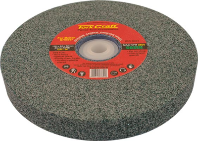 (image for) Grinding Wheel 150x20x32mm Green Coarse 36gr W/bushes For Bench Grin