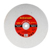 (image for) Grinding Wheel 200x25x32mm White Coarse 36gr W/bushes For Bench Grin