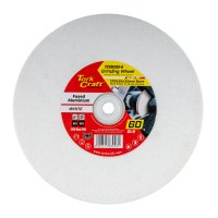 (image for) Grinding Wheel 200x25x32mm Bore Fine 60gr W/bushes For B/g White