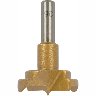 (image for) Hinge Boring Bit 35mm Titanium Coated
