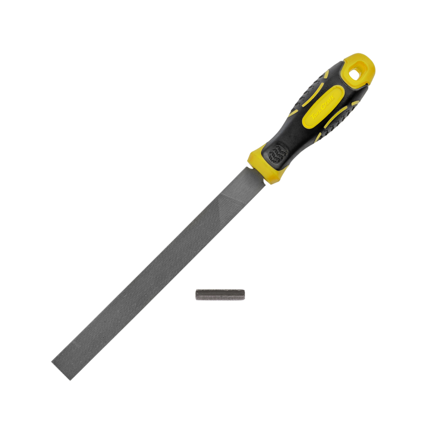 (image for) Steel File Flat 200mm 2nd Cut